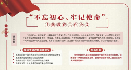 “不忘初心，牢記使命”主題教育活動